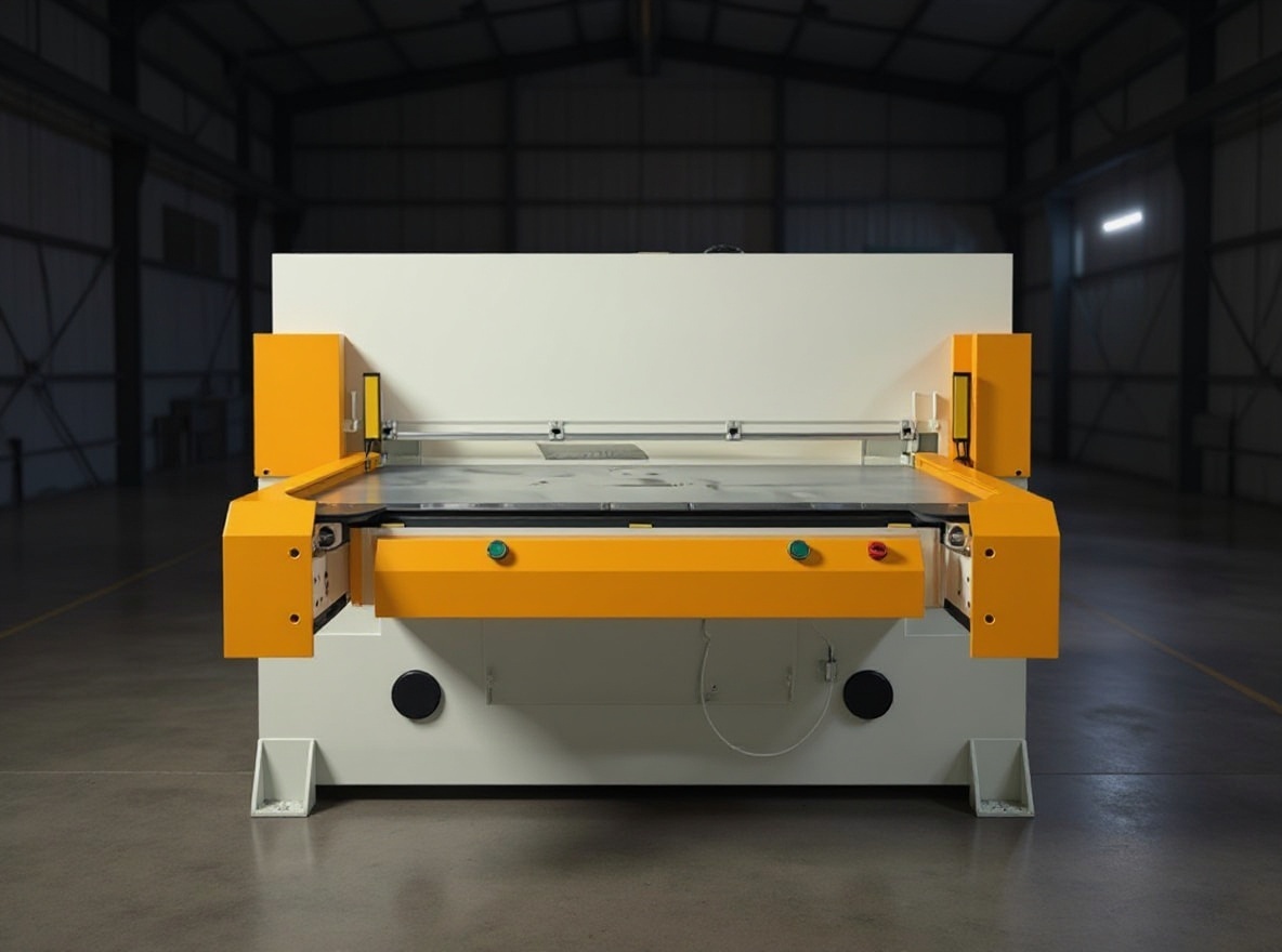 runwind large scale flatbed die cutting machine with safety light curtain